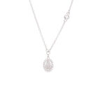 Medalla de Mar&iacute;a Desatadora de Nudos Cameo Chica Plata