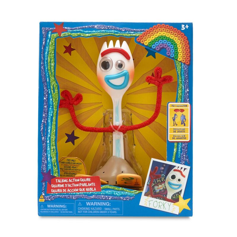 Figura De Acci&oacute;n Parlante Disney Store Forky To... image number null