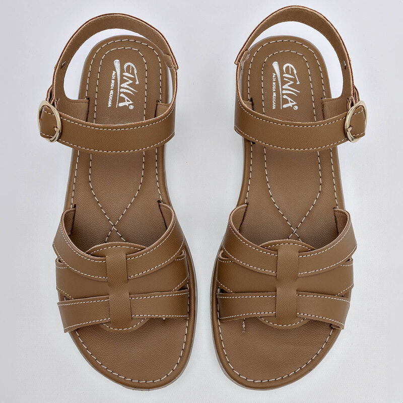 Etnia Sandalia para mujer camel image number null