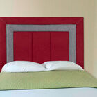 Cabecera King Size Dicasa Bora Rojo-Gris