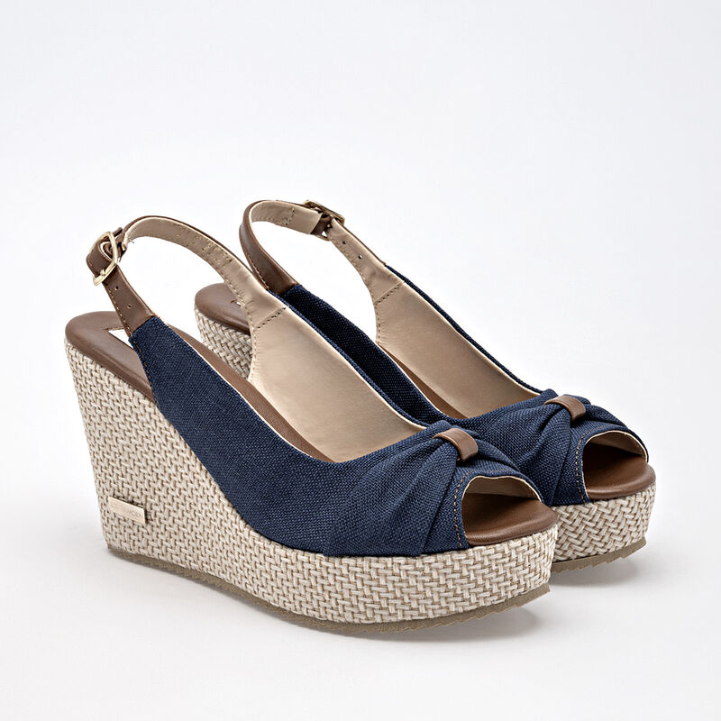 Moramora Zapatos para mujer marino camel image number null