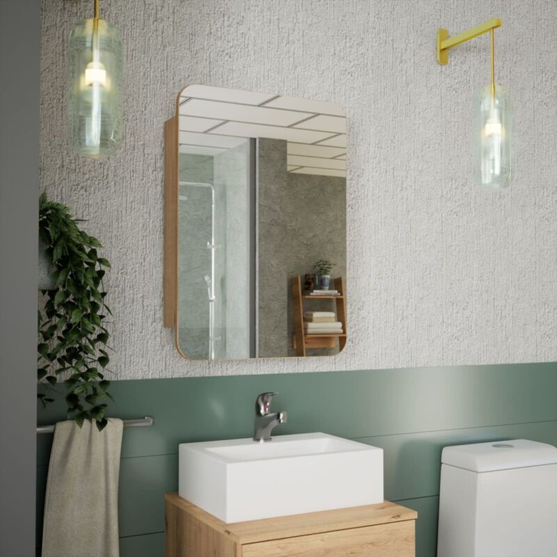 Gabinete de Ba&ntilde;o Curvi, Organizador Colgante (2... image number null