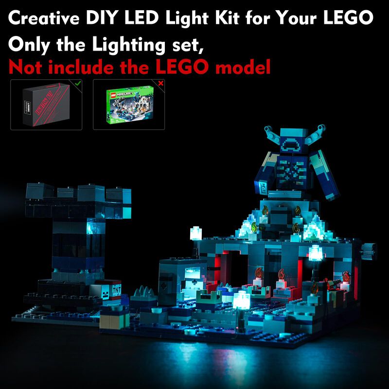 Kit De Luces Led Locolee Para Lego Minecraft Th... image number null