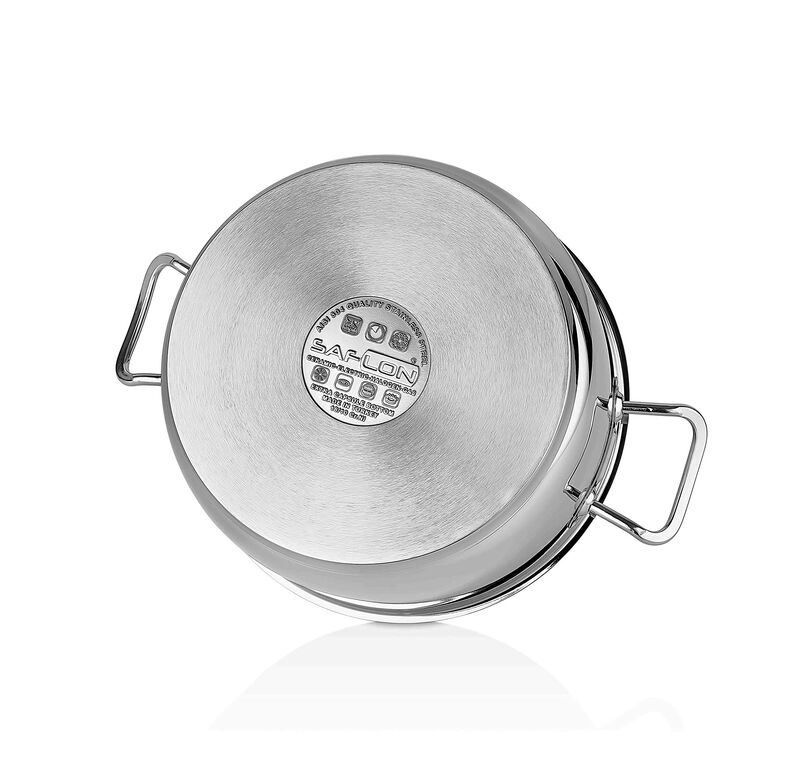 Cacerola Saflon De 4,7 l De Acero Inoxidable Co... image number null