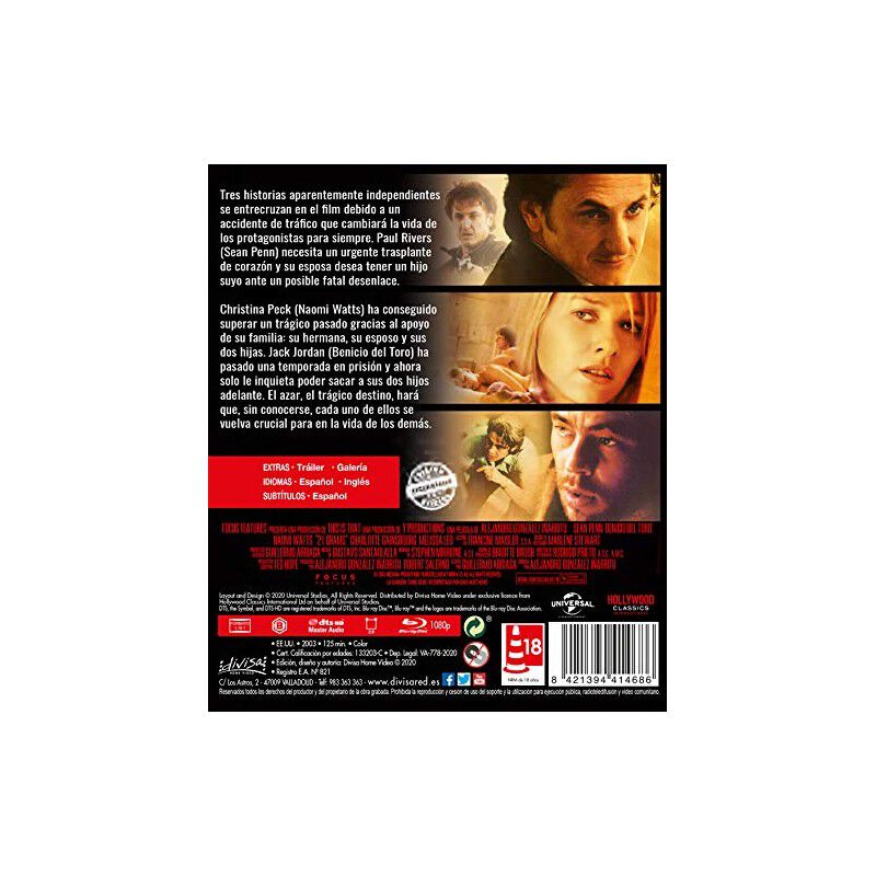 21 gramos [Blu-ray] image number null