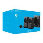 Sistema de audio 2.1 Logitech 40 W RMS Bluetooth alámbrico e inalámbrico incluye subwoofer y 2 bocinas satelitales entrada 3.5 mm entrada RCA entrada audífonos.
