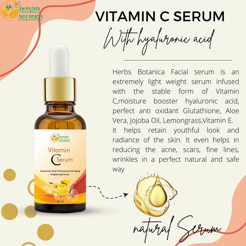 Suero Herbs Botanica 30 ml Vitamina C y &Aacute;cido H... image number null