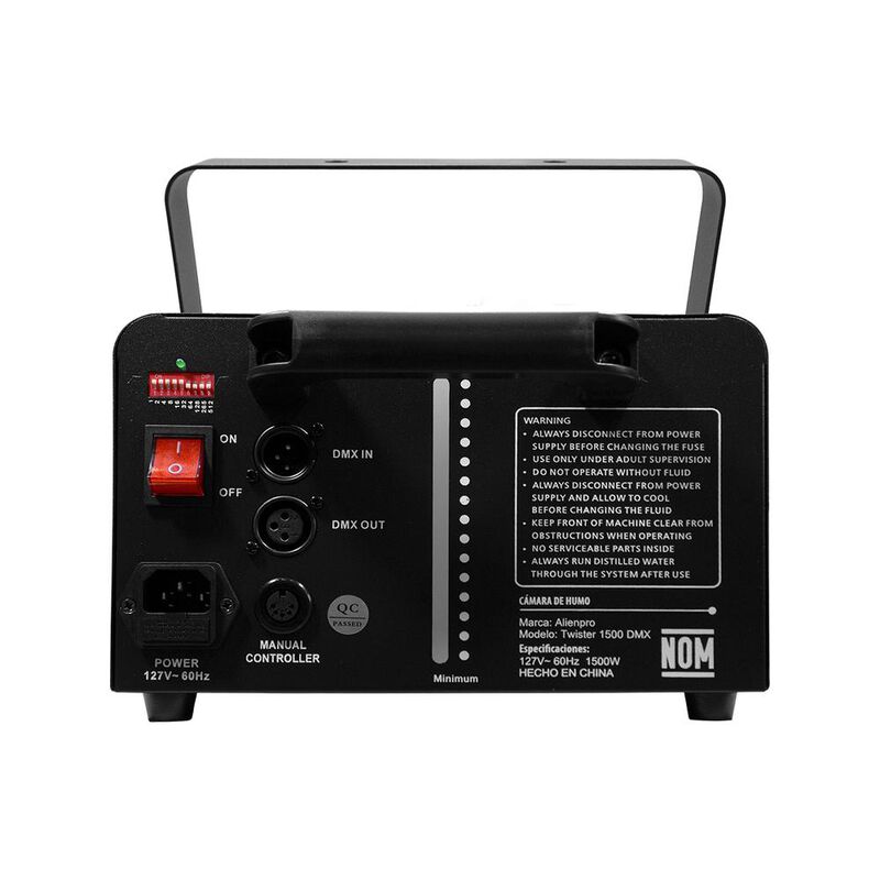 M&aacute;quina C&aacute;mara De Humo Twister 1500 Alienpro Dm... image number null