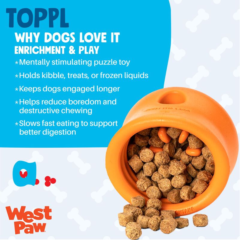 Juguete Para Perro West Paw Zogoflex Toppl Xl M... image number null