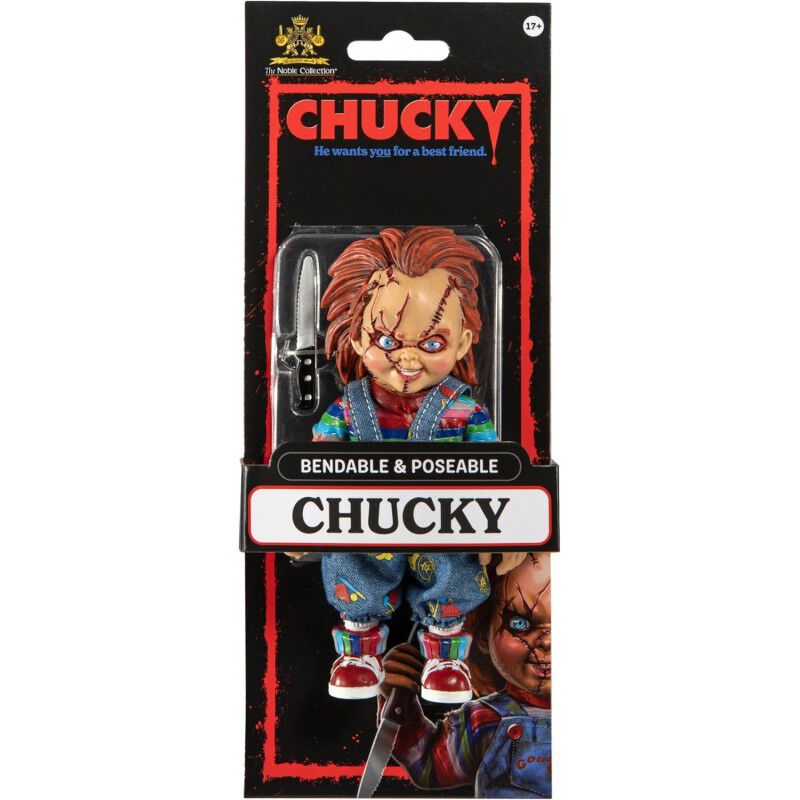 Figura Chucky El Mu&ntilde;eco Diab&oacute;lico Bendyfigs Fle... image number null