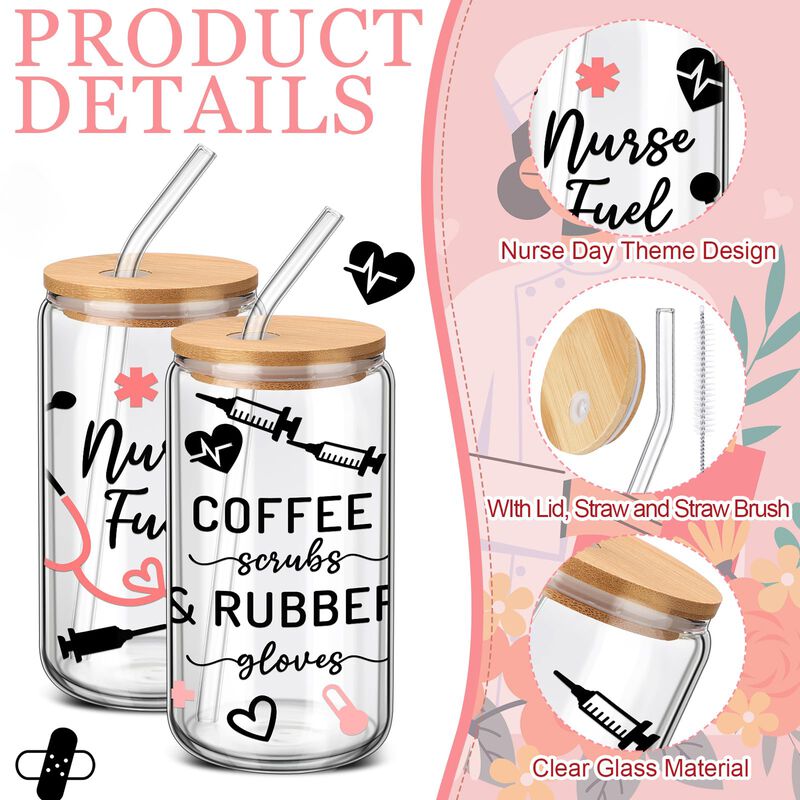 Vaso Bebida Silifine 473 ml Rosa/negro (pack De... image number null