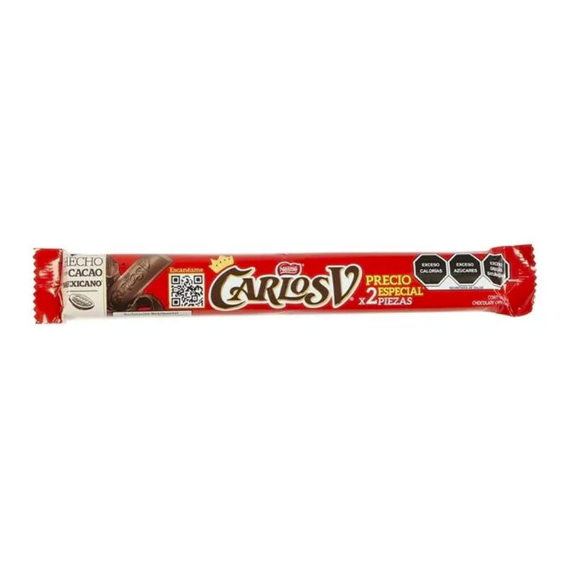 CARLOS V CHOCOLATE STICK 8GR image number null
