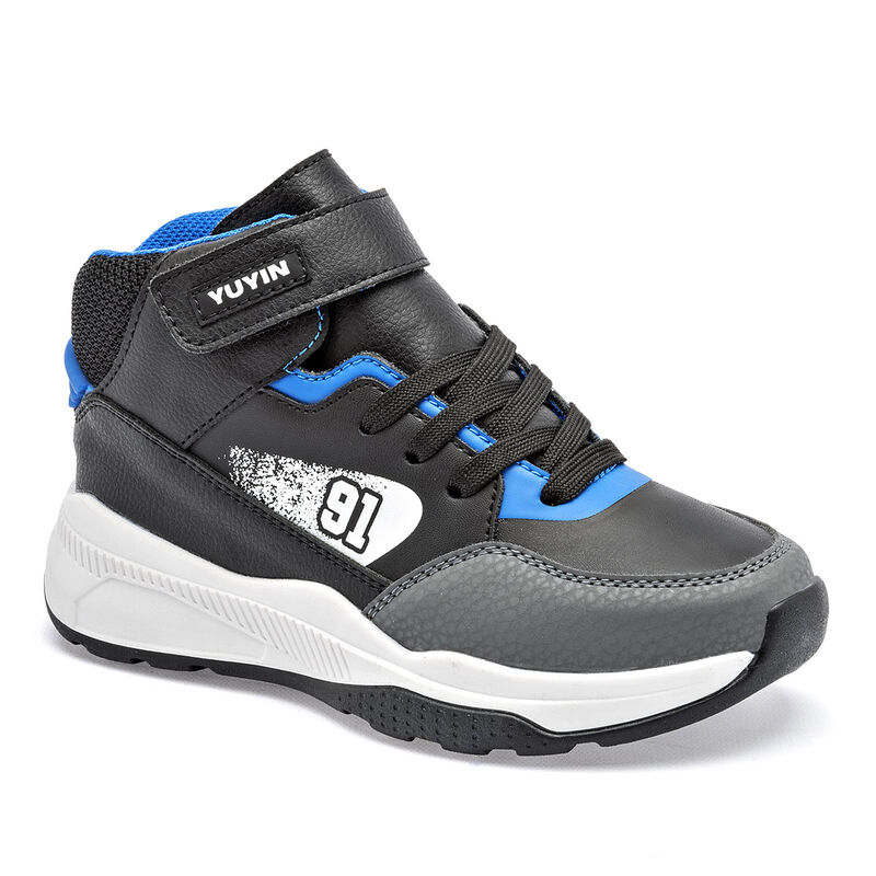 Yuyin Tenis urbano para ni&ntilde;o. Negro gris azul image number null