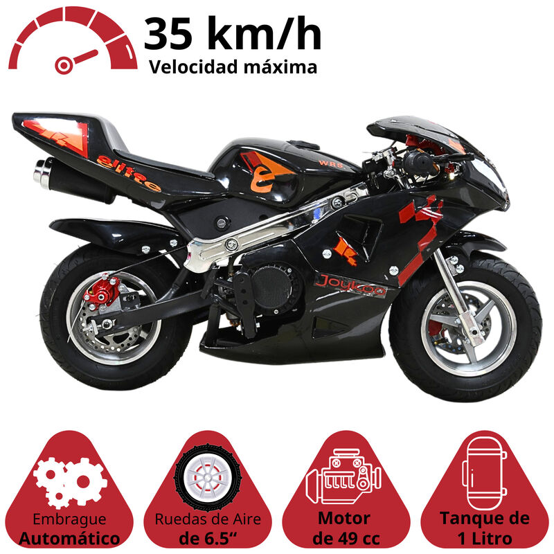 Mini Moto Deportiva De Gasolina 49cc Para Ni&ntilde;os... image number null