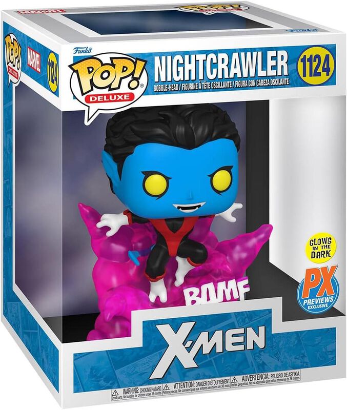 Teleporting Nightcrawler Glow-in-the-dark, X-me... image number null