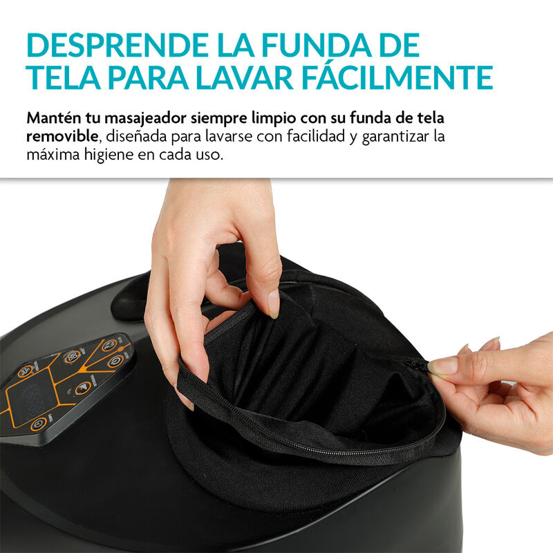 Masajeador de Pies El&eacute;ctrico con Calor Vibraci&oacute;... image number null