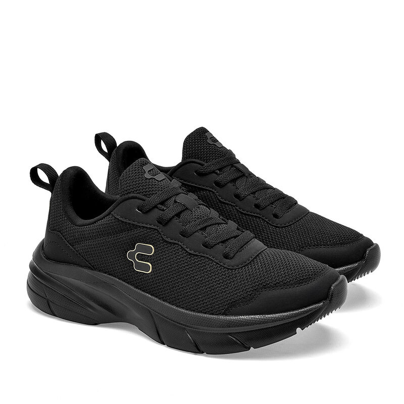 Charly tenis para mujer negro cod 139613-E image number null