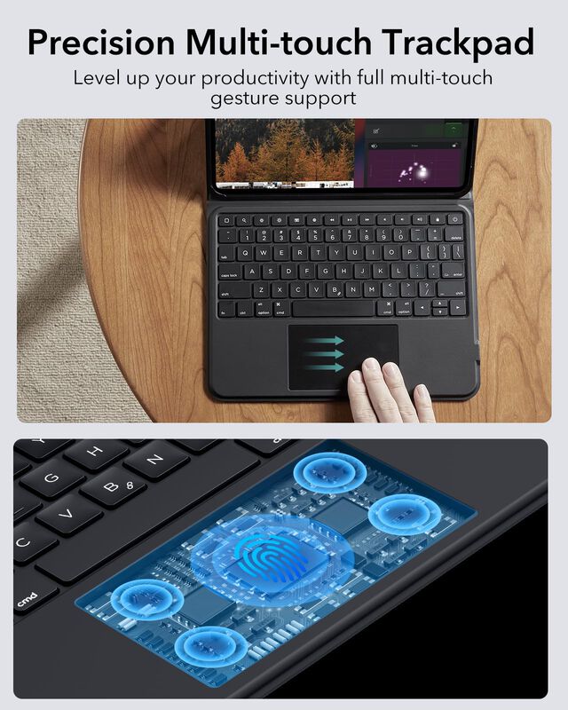 Funda Con Teclado Esr Ascend Para Ipad Pro 11 2... image number null