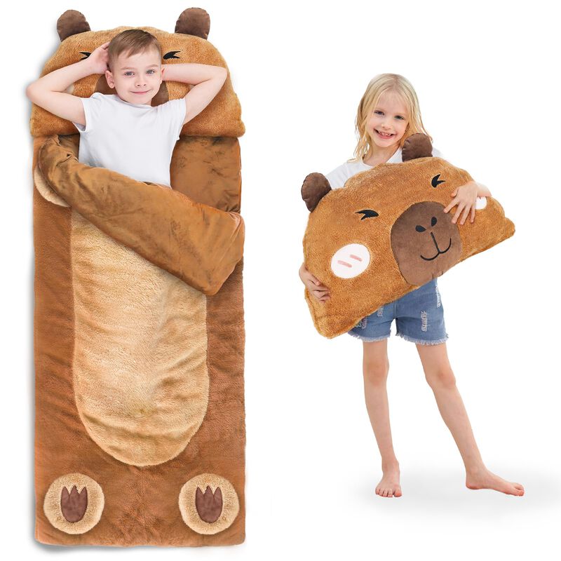 Saco De Dormir Iplay Ilearn Plush Capybara Para... image number null