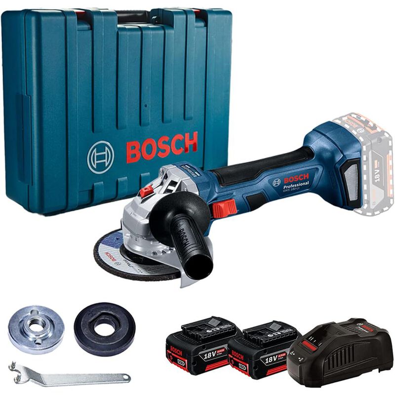 Esmeriladora Bosch 18V 4 1/2" Profesional con 2... image number null