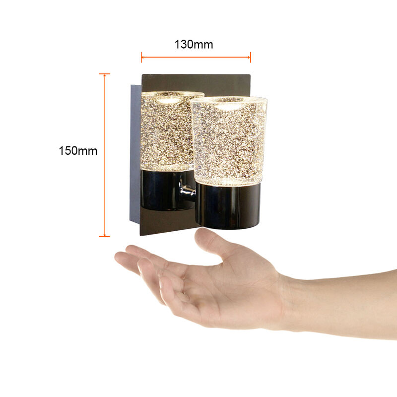 Lámpara de Pared Arbotante Cristal LED 5.5 W, L... image number null