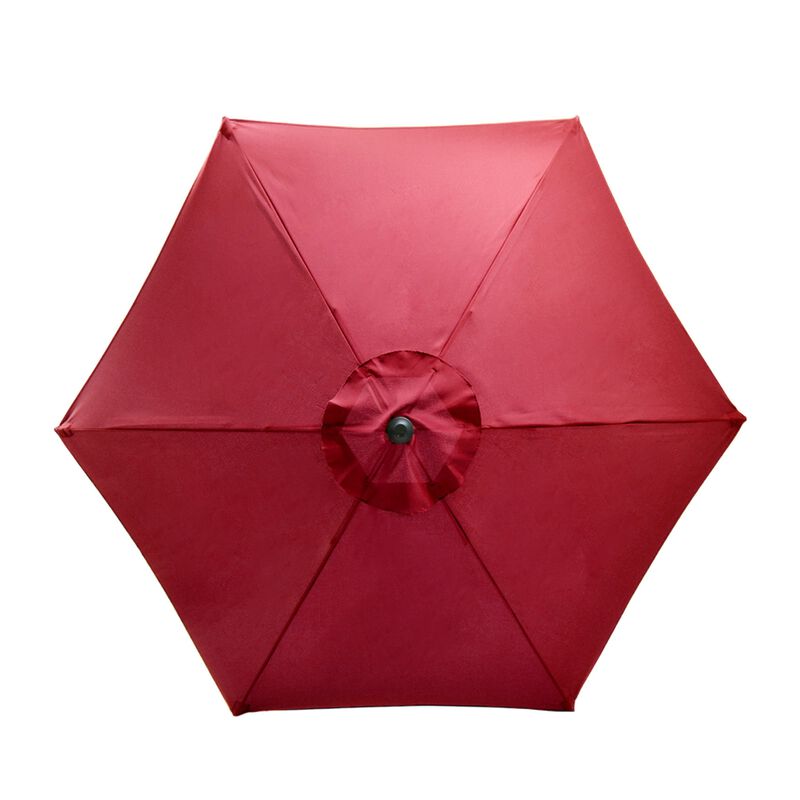 Sombrilla Jardin Playa 2.7 Metros Kit 4 Piezas ... image number null