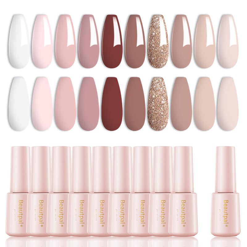 Set De Esmaltes De U&ntilde;as En Gel Larvall Beautpal... image number null