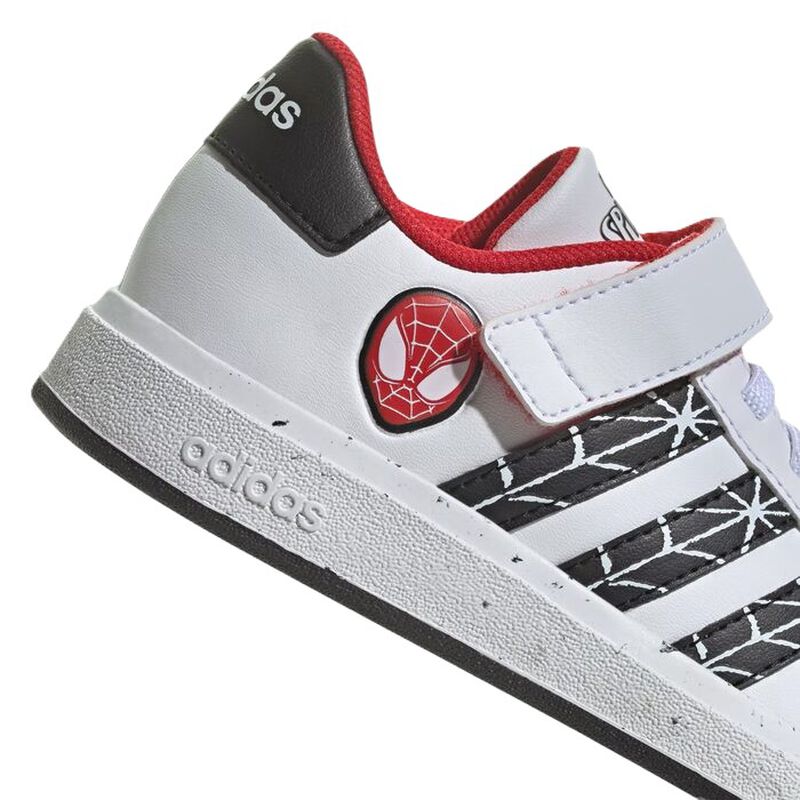 Tenis Ni&ntilde;o Adidas Grand Court Spiderman Blanco ... image number null
