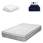 Colch&oacute;n King Size Vail+Protector Cloud+1 juego de S&aacute;banas Softy