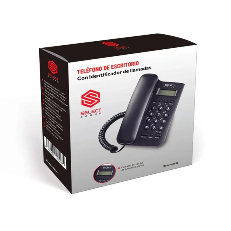 Tel&eacute;fono Fijo Al&aacute;mbrico Select Sound 8336ss image number null