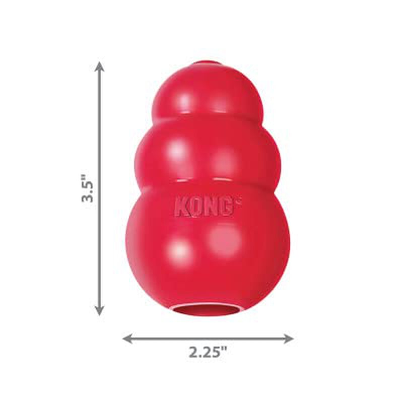 Dog Toy Kong Classic Stuffable Fetch & Chew Par... image number null