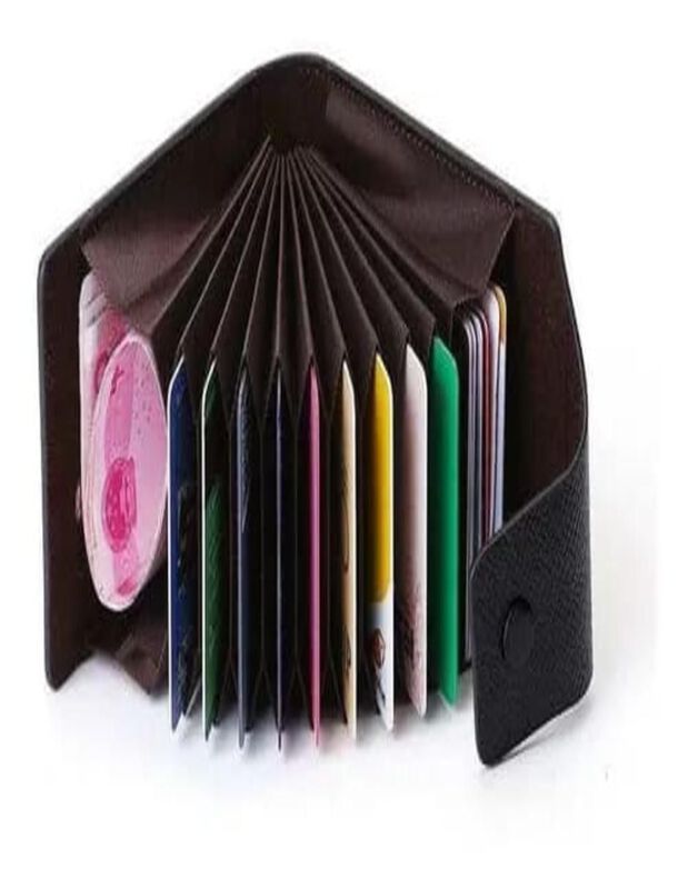 Tarjetero Elego De Cuero Contemporáneo Para Hom... image number null