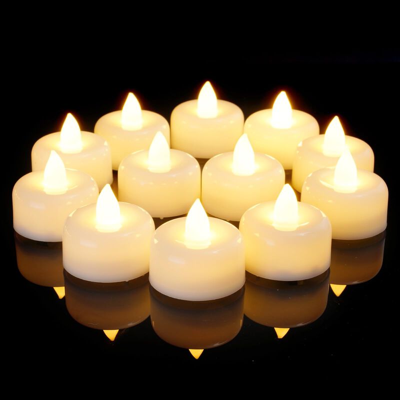 Velas De T&eacute; Led Sin Llama Amagic, 12, 24, 50, 1... image number null