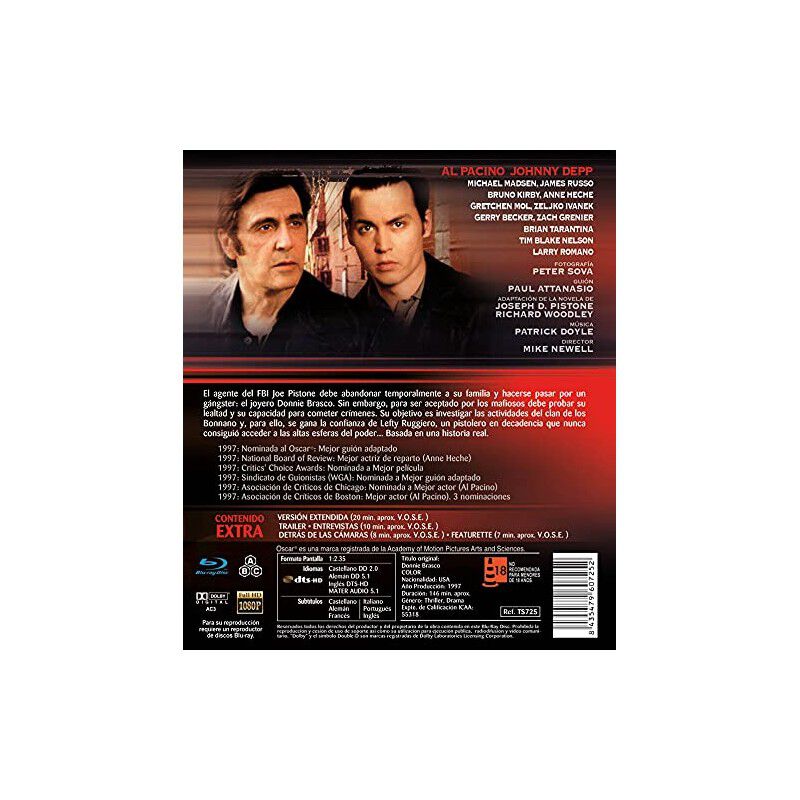 Donnie Brasco (versi&oacute;n Extendida) [blu-ray.] (1... image number null