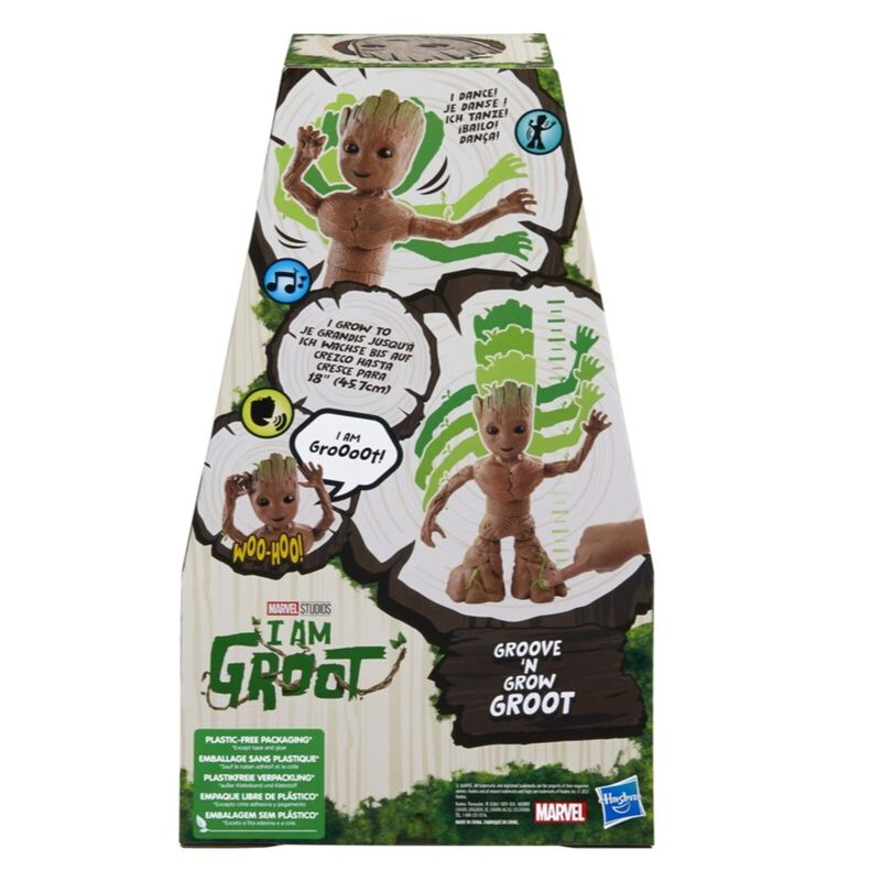 Figura Groot Interactiva Crece Baila Responde 4... image number null