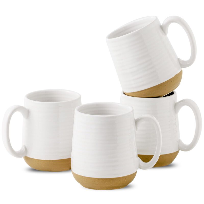 Juego De 4 Tazas De Caf&eacute; Hasense 430 ml Cer&aacute;mic... image number null