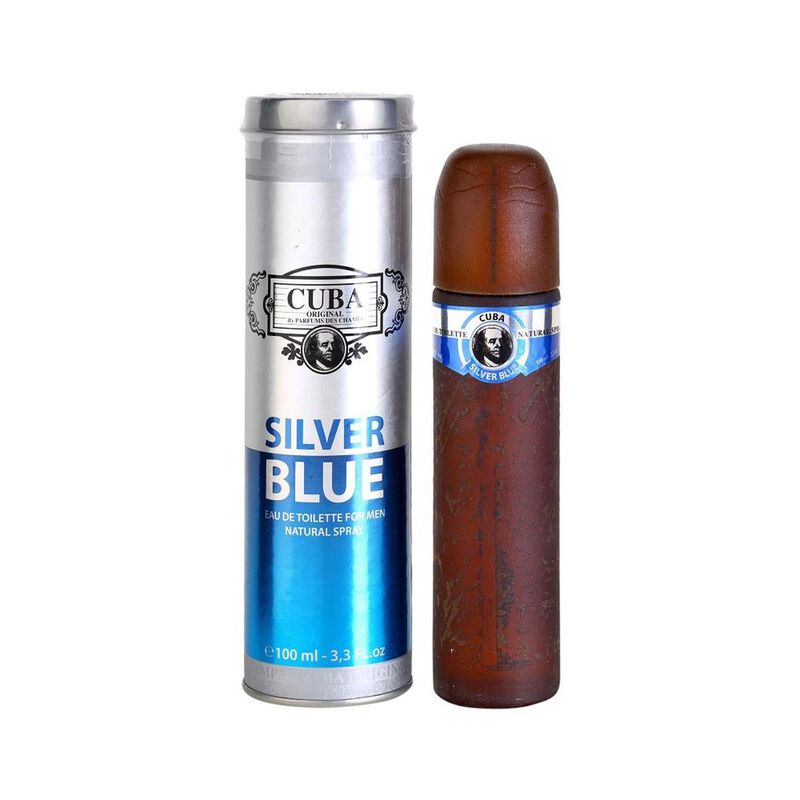 Perfume Cuba Paris Silver Blue Edt 100 Ml image number null