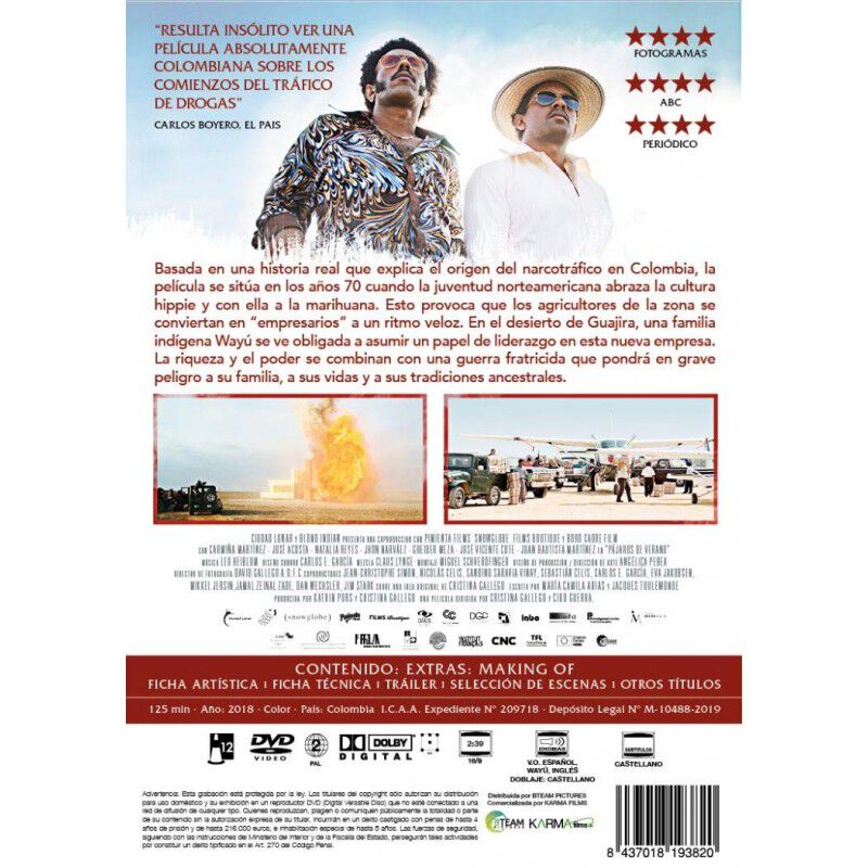 P&aacute;jaros De Verano [dvd] image number null