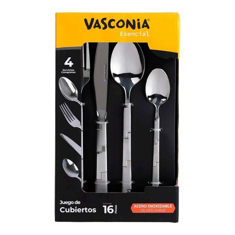 Juego De Cubiertos Vasconia Puzzle Cub16 De 16 ... image number null