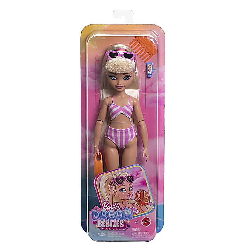 Barbie Dream Besties Mu&ntilde;eca Malib&uacute; De Playa Jgh... image number null