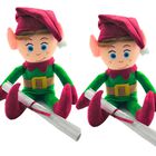 Paquete 2 Duendes Elfo Travieso De Navidad Marca Kuki Luki