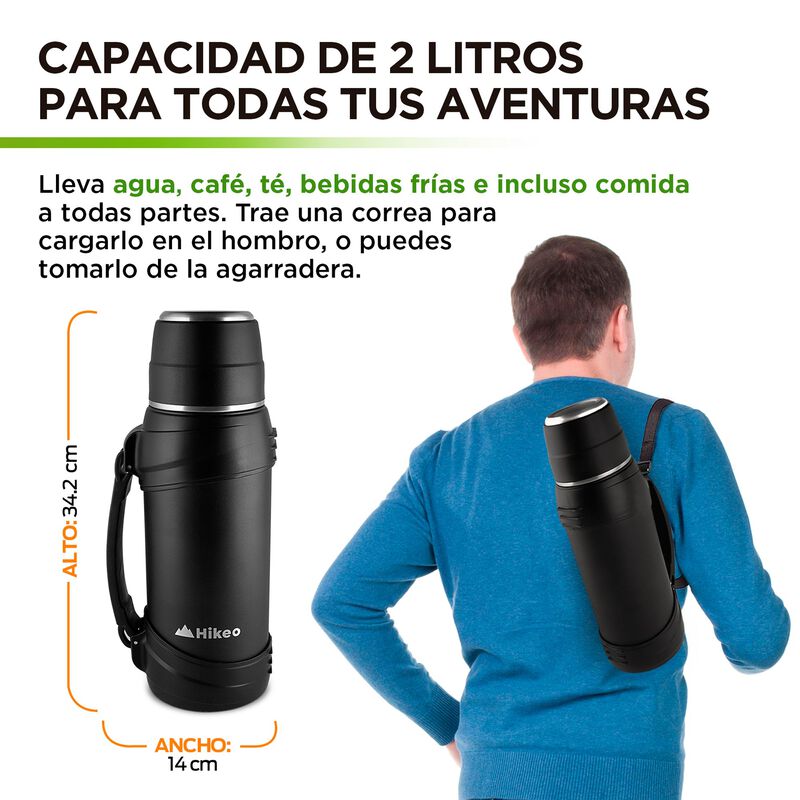Termo de Uso Rudo Acero Inoxidable Hikeo image number null