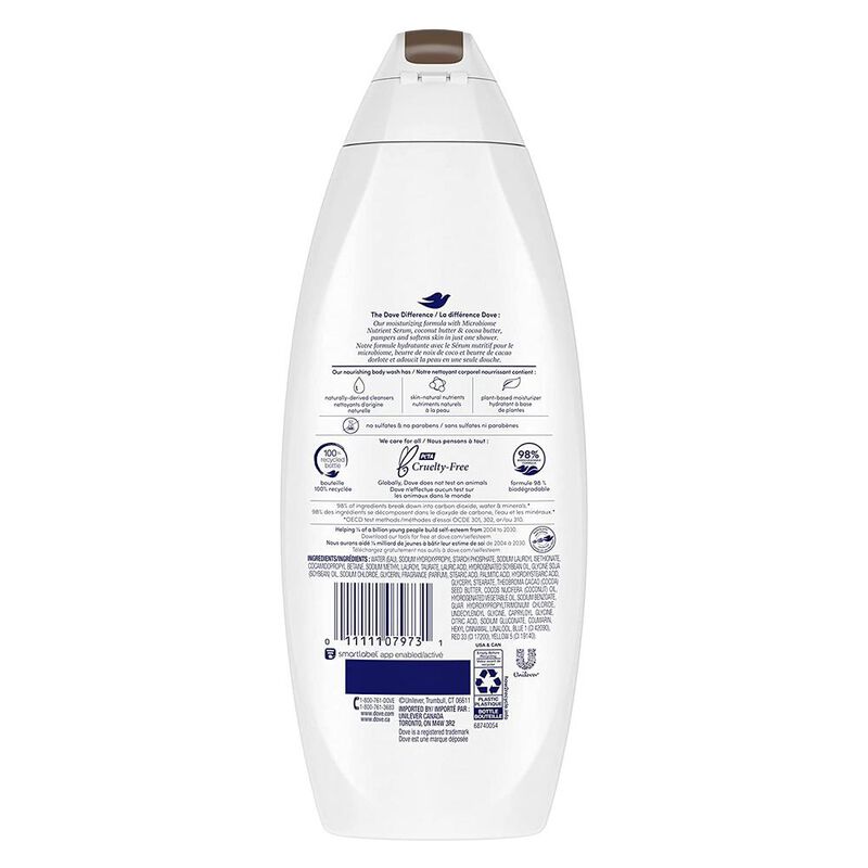 Dove Restoring Body Wash con manteca de coco y ... image number null