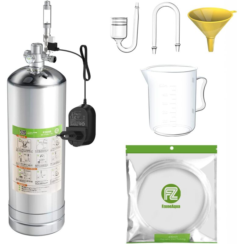 Kit Generador CO2 FZONE 2.5L con Regulador y V&aacute;... image number null