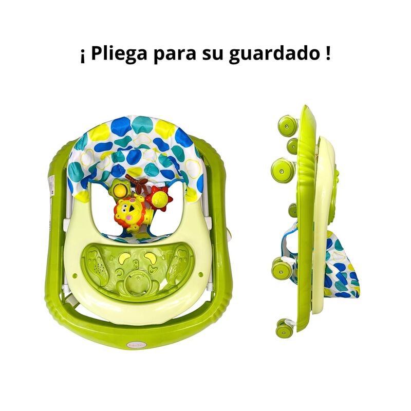 Andadera Le&oacute;n Con Luz, Sonido Y Asiento Acolcha... image number null