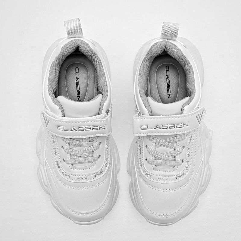 Clasben tenis para ni&ntilde;a blanco cod 140353-D image number null