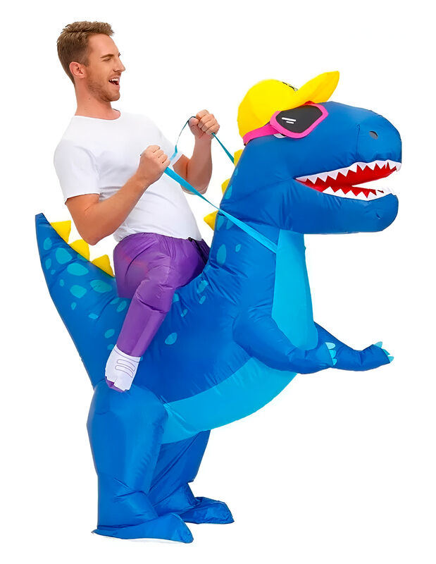 Disfraz Dinoazul Pink Brule image number null