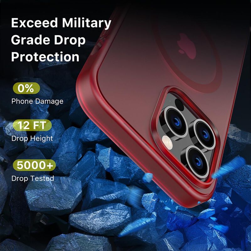 Funda Mybat Shade Mag Para Iphone 14 Pro - Vino image number null