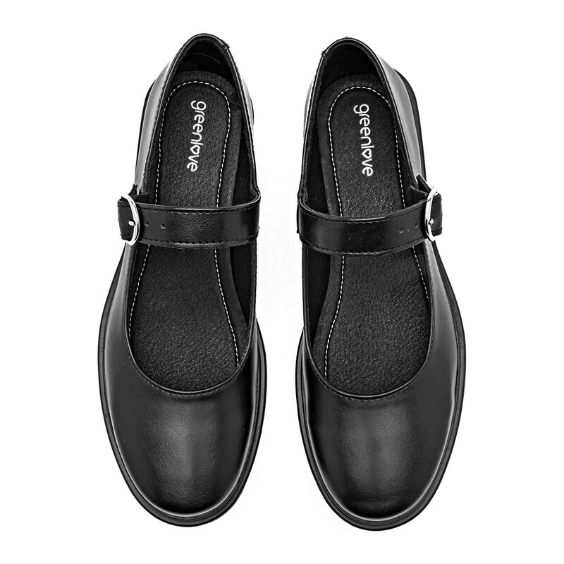 Green Love Zapato Escolar Negro Para Mujer 1465... image number null