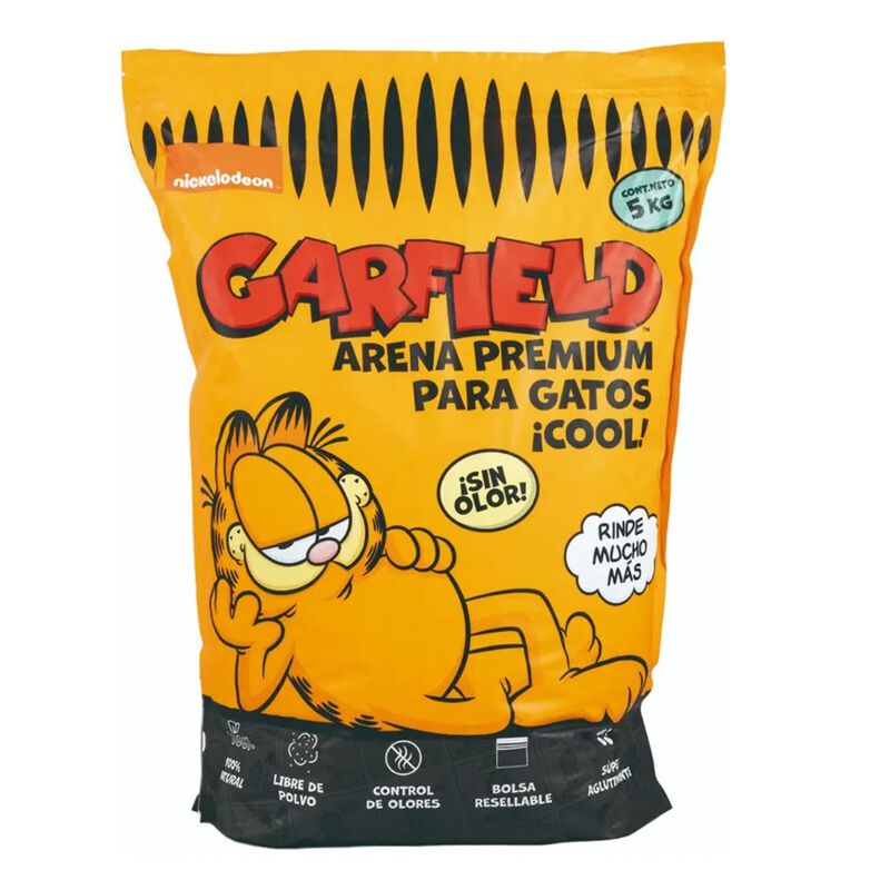 Arena Premium Para Gatos &iexcl;cool!, Garfield 5 Kg image number null